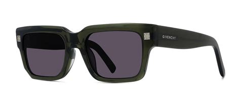 Givenchy Smoke Square Men's Sunglasses GV40039U 96A 53